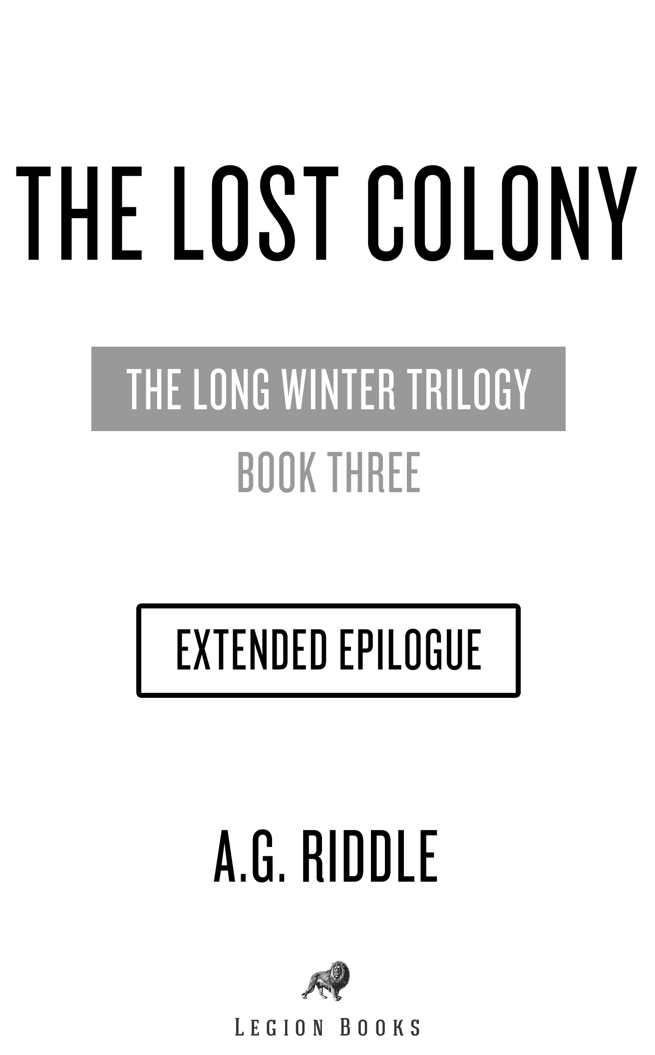 The Lost Colony